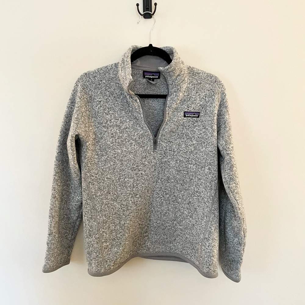 Patagonia Better Sweater 1/4 Zip Fleece | Birch White